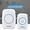 Smart Wireless Long-Range Music Doorbell for Elderly - Compatible with Europe, America, UK, and Australia