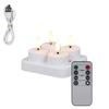 LED Candle Battery Powered Flameless Tea Candle Fake Candle Lamp Wedding Birthday Party Home Decoration Lamp Candlestick Candles
