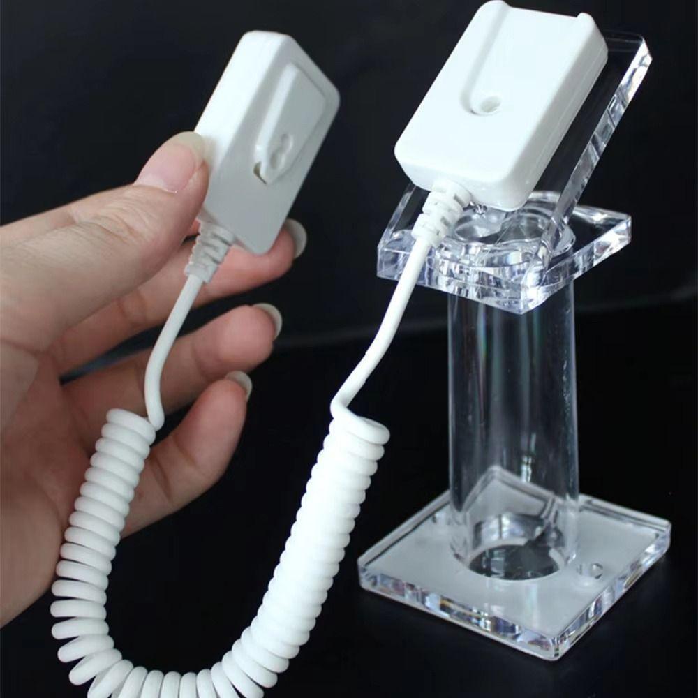 With Wire Cable Security Phone Stand Magnetic Lock Phone Demo Stand Store Showcase