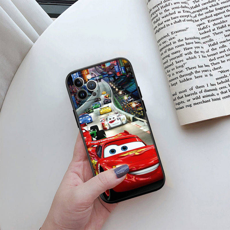 Чехол для телефона ED11 Cars Cartoon для iPhone 6 6s 7 8 11 12 13 14 15 XS Pro Max XR X SE Samsung S20 S21 S22 S23 S24 FE Ultra Plus Lite S21S A55