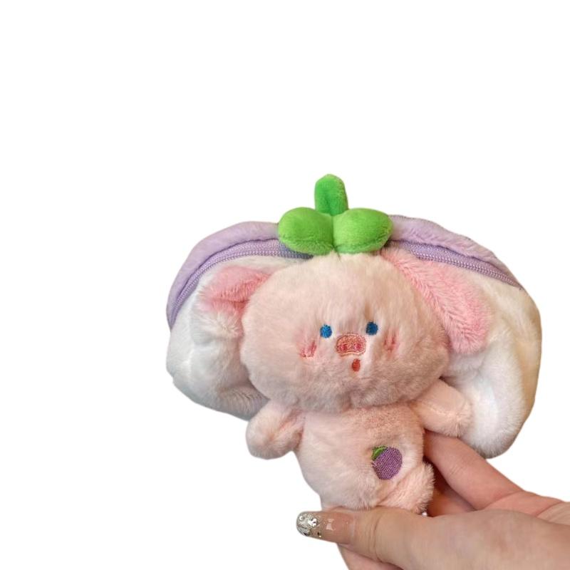 Милые и мягкие плюшевые брелоки в виде фруктов и животных для всех возрастов