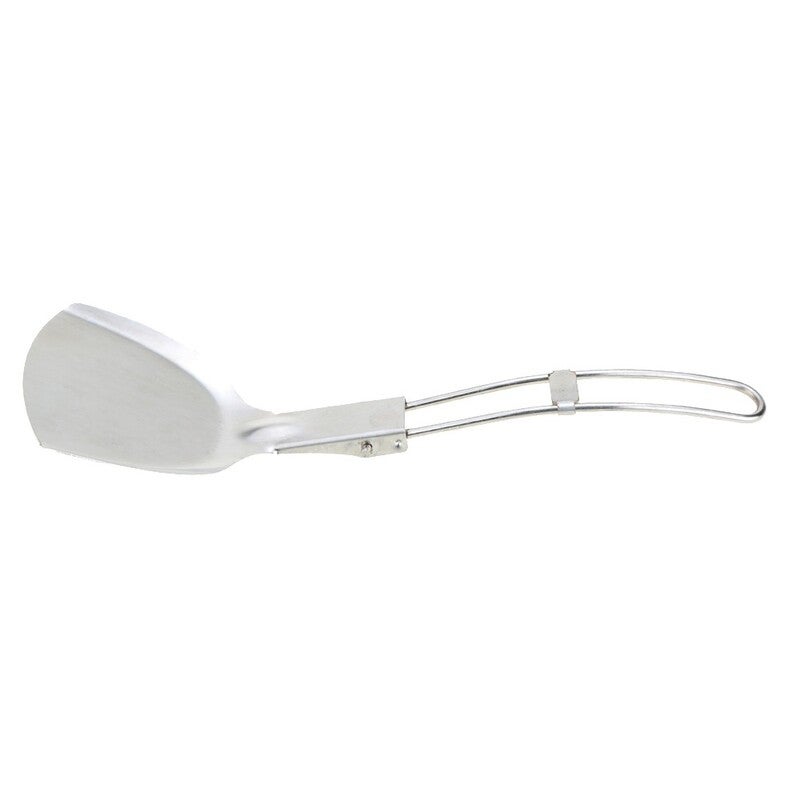 Camping Cooking Utensils Outdoor Foldable Stainless Steel Picnic Cookware Spatula Camping Supplies