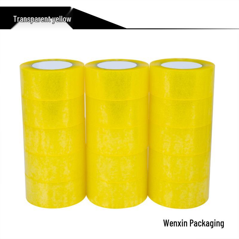 4.4cm Wide X 2.5cm Thick Transparent Packaging Tape - Large Roll for Express Sealing