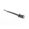 Car Deutsch DT Pigtail Kit Professional Male Female Connector Adapter Wiring Harness for LED Work Light Bar