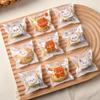 100Pcs 7*7Cm Clear Cake Gift Bag Plastic Candy Cookies Biscuits Packaging Bags