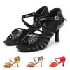 Women's Latin Dance Shoes Ballroom Dance Shoes PU Dance Shoes 9CM Heel