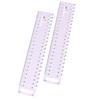 1Pc Diy Sewing Patchwork Ruler Ultra-Thin Soft 21Cm Sewing Tool