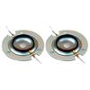 25.4mm Imported Metal Titanium Film Silk Side Diaphragm 25 Core Tweeter Treble Voice Coil Speaker Repair Film 6Ohm