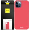 Sc Silicone Case Iphone 12 Pro Max Red