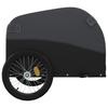Bicycle Trailer Black 45 kg Iron