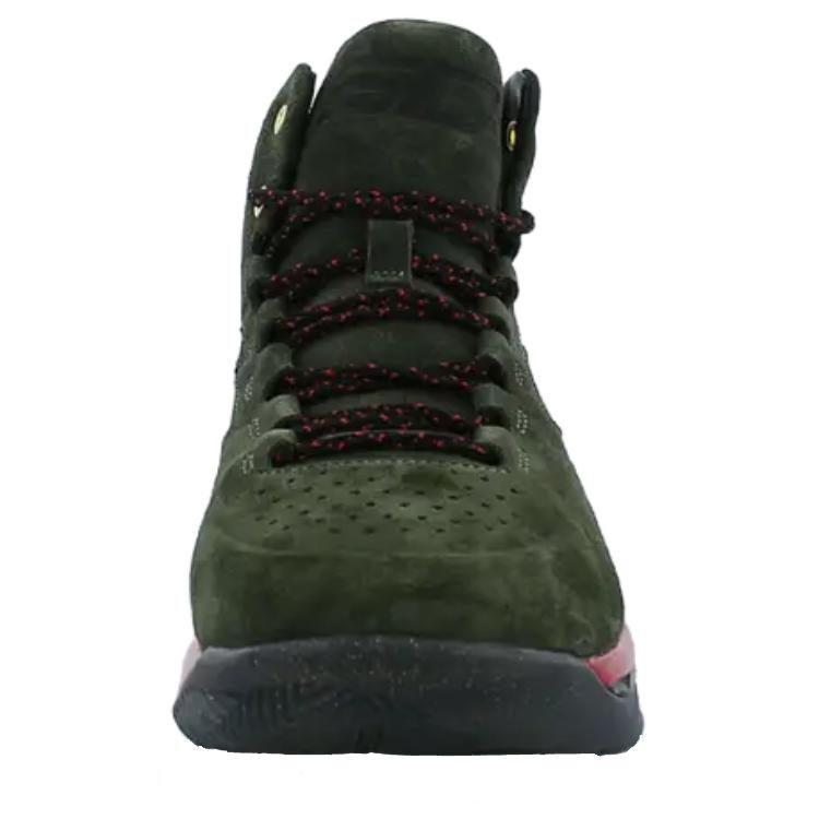 Under Armour Curry 1 Lux Mid Замша Городской Зеленый 1296617-330