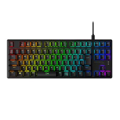 Механическая игровая клавиатура HyperX Alloy Origins Core RGB с японским раскладкой HyperX и гарантией, без цифрового блока, переключатели, 2-летняя гарантия производителя