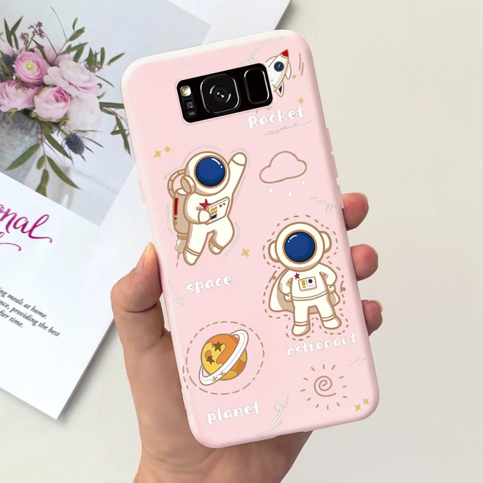 New For Samsung Galaxy S8+ SM-G955F Case Luxury Flower Butterfly Soft Silicone Cover For Samsung S8+ S8Plus S8 Bumper Phone Case