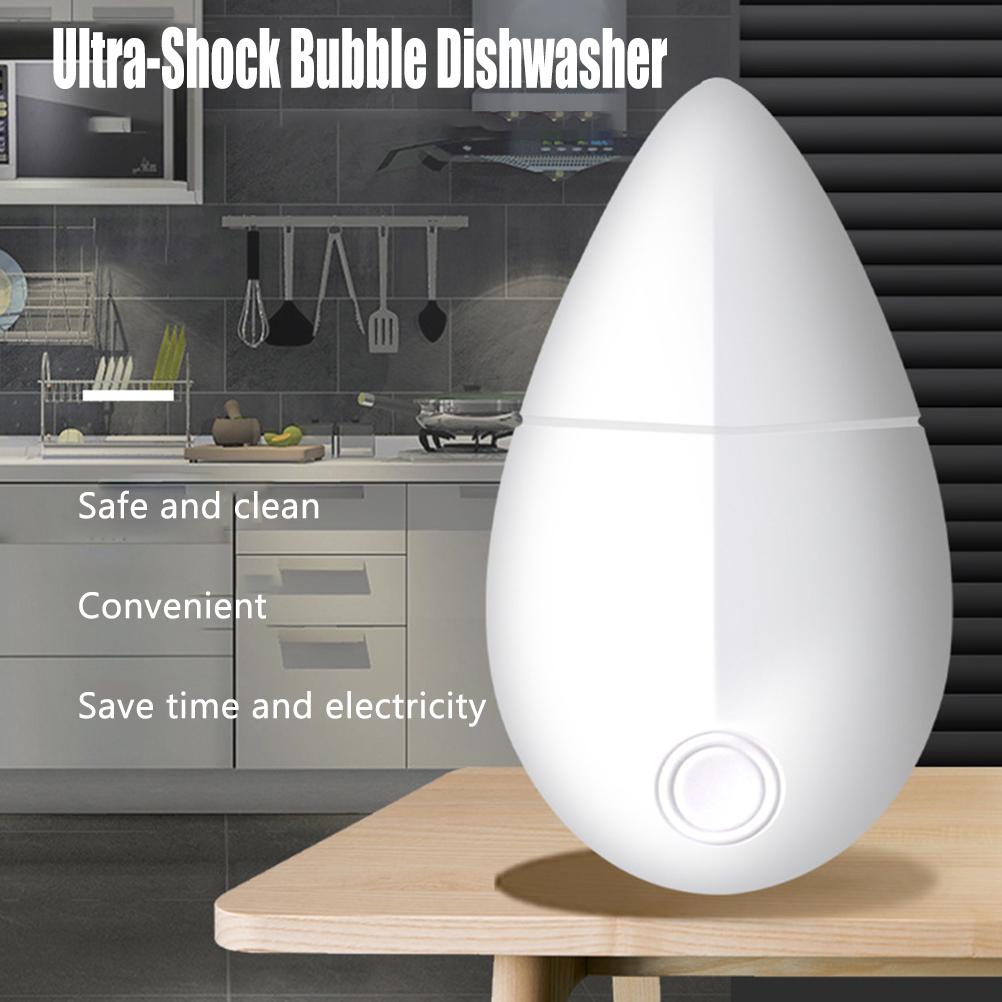 Портативная посудомоечная машина Ультразвуковой очиститель пузырьков Электронная посудомоечная машина Овощи и фрукты