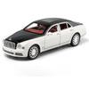 1/24 Bentley Mulsanne литые игрушечные машинки и игрушечные машинки модель автомобиля звук и свет инерционные машинки игрушки для детей подарки
