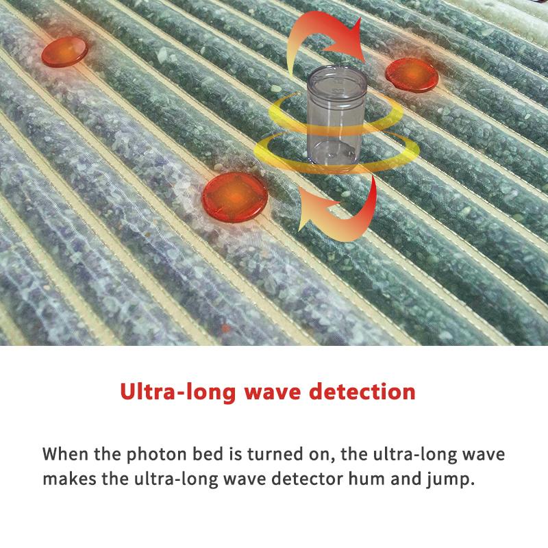 150×50 см инфракрасный магнитный биокристаллический коврик с технологией PEMF - подушка для массажа с фотонами и энергией чакры, грелка