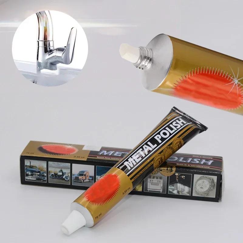 Машина для полировки кремом Воск для зеркальной полировки металла Нержавеющая сталь Часы Полировальная паста Полироль для металла Удаление ржавчины Для мотоцикла