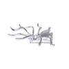 Brooch Spider Necklace Pin Insect Ear Studs Chic Exaggerated Spider Jewelry Set  Girls