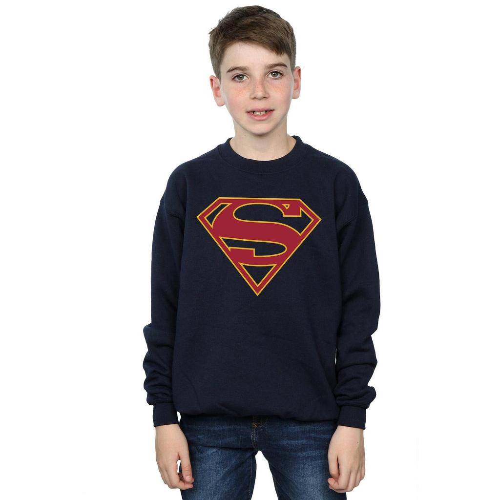 DC Comics Boys Supergirl Logo Sweatshirt