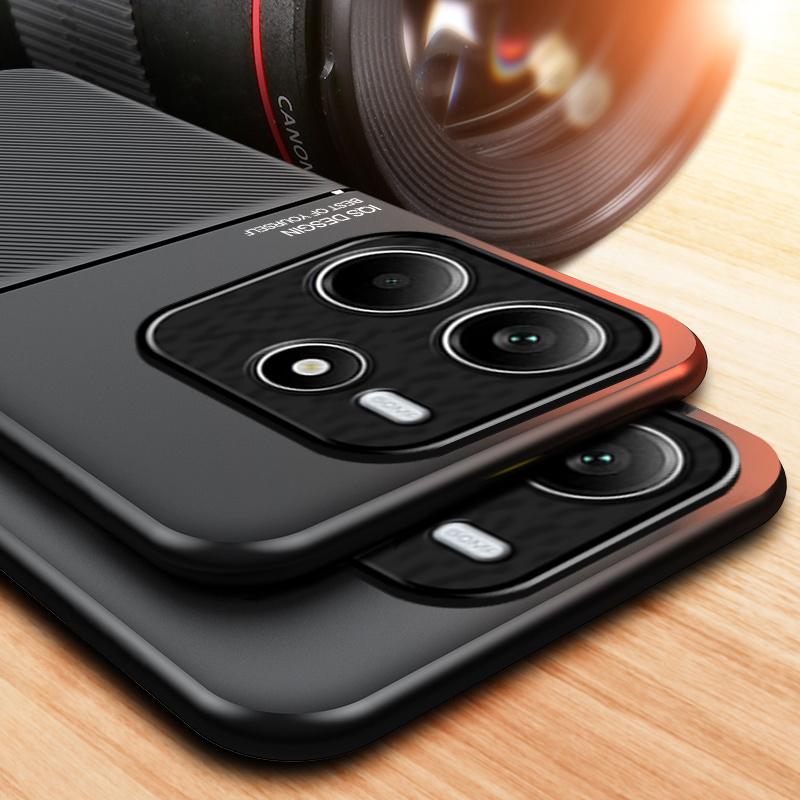 Для Redmi Note 14 5G чехол автомобильный магнитный держатель кожаная пластина задняя крышка для Xiaomi Redmi Note 14 Note14 5G мягкие чехлы для телефонов