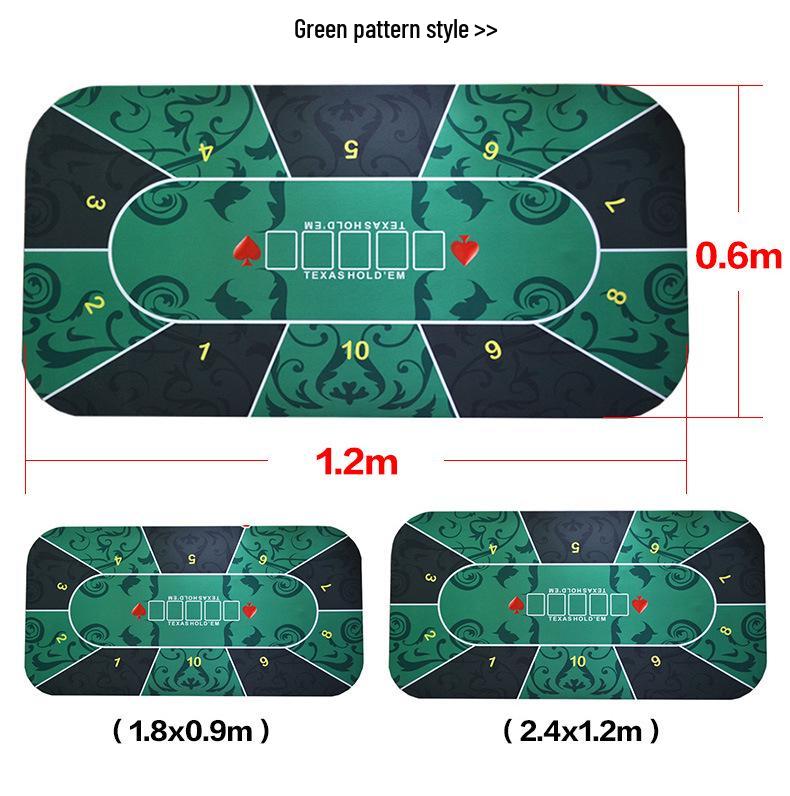 Популярный нескользящий резиновый коврик для стола и коврик для мыши для Техасского Холдема Гуаньдана