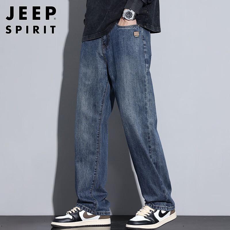 Джинсы мужские JEEP SPIRIT свободного прямого кроя