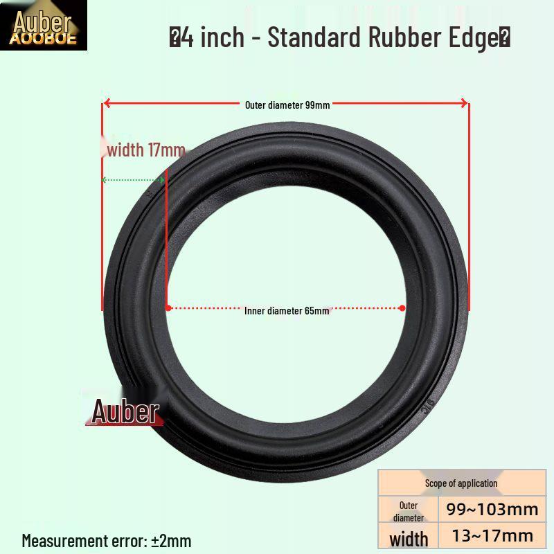Speaker Rubber Edge Ring for 5, 6, 6.5, 8, 10, 12, 15 Inch Speakers