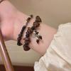 Unique Retro Coffee Bean Bracelet: Versatile Chinese Style for Men, Women, Couples & Friends