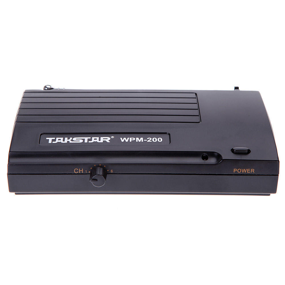 Takstar WPM-200 Беспроводная система мониторинга УВЧ, дальность передачи 50 м, стереонаушники-вкладыши