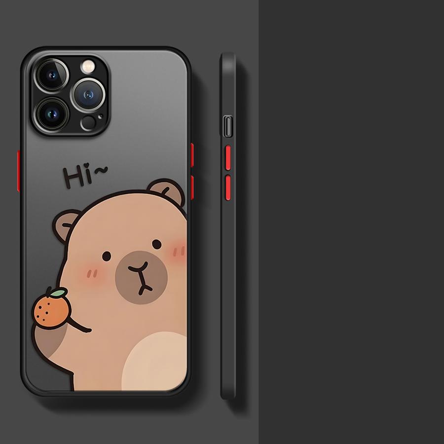 Милый Морская свинка Funda Чехол-накладка на заднюю панель телефона для iPhone 17 Pro Max 16 Plus 13 Mini Air 7 8 SE 15 11 14 12 XS XR