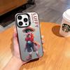 Аниме ONE PIECE Чехол для мобильного телефона Apple 14 iphone15proma Луффи 12 Зоро 13 пятая передача x матовый противоударный
