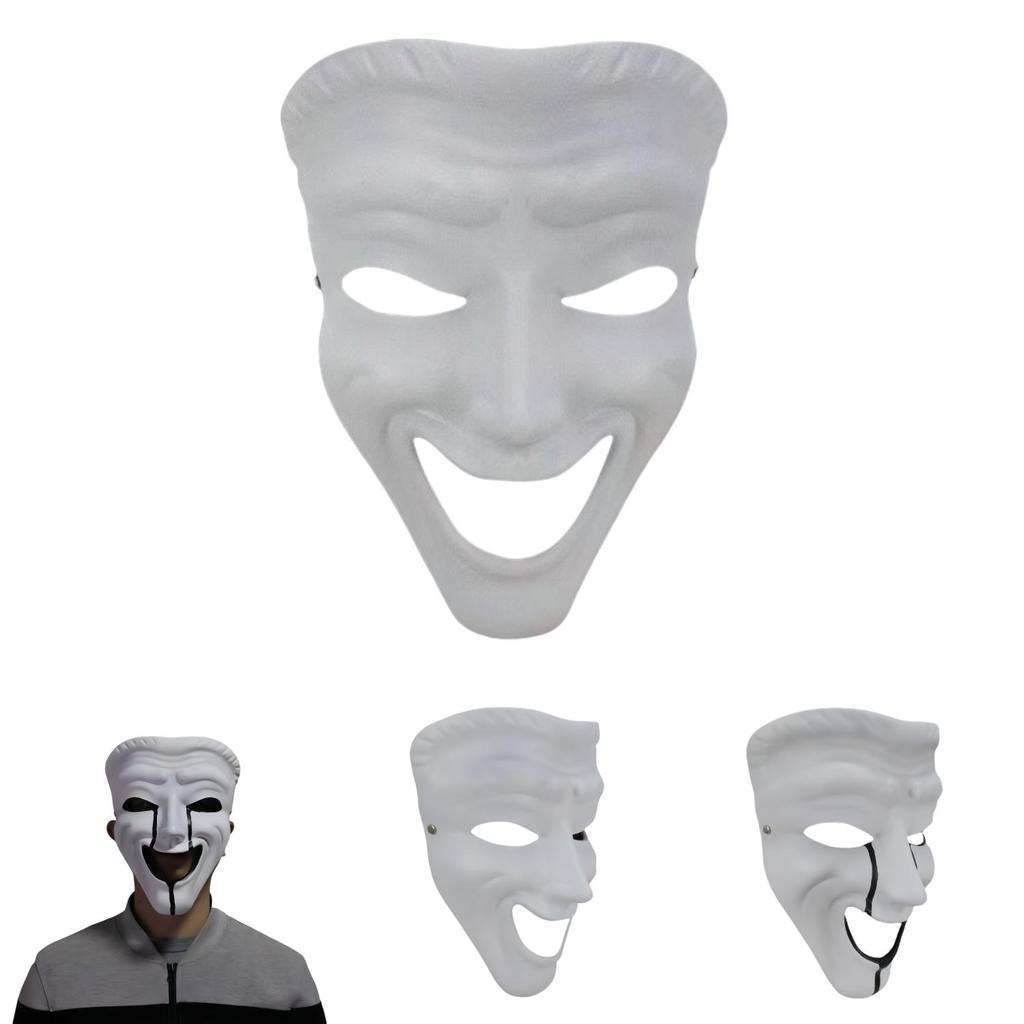 Смоляная маска плачущего лица SCP Containment Breach для Рождества и Хэллоуина