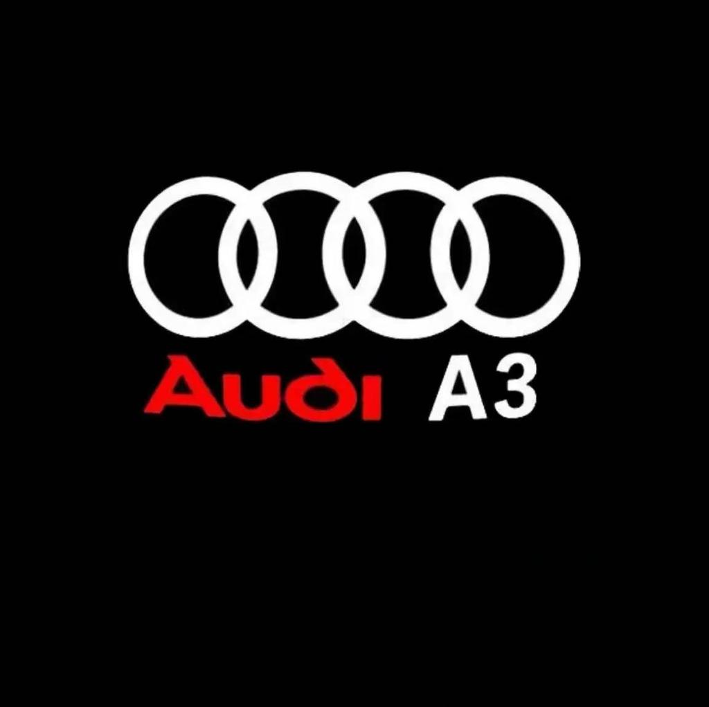 Для Audi 8L Автомобильные световые проекторы в двери для Audi A1 A3 8P 8V A4 A5 A6 A7 A8 Q3 Q5 Q7 Q8 Sline TT Проектор логотипа Лампа призрачной тени Аксессуары