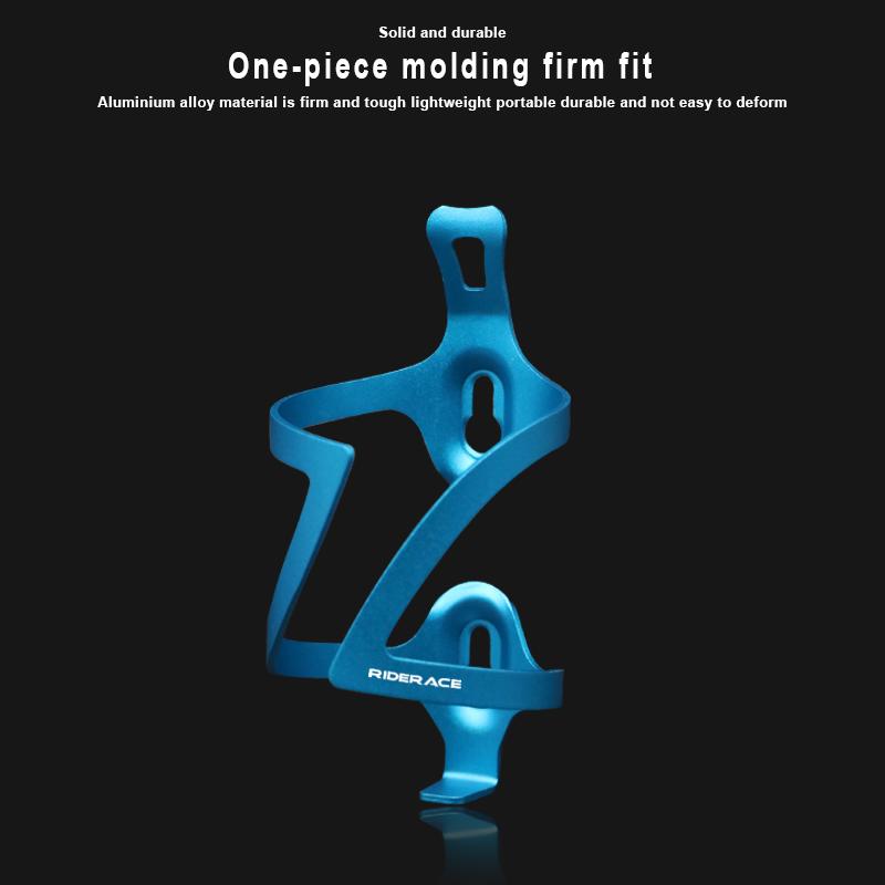 Велосипедные флягодержатели Велосипедный Алюминиевый сплав Легкий Держатель для фляги с водой для питья Велоспорт Красочный Держатель для чайника Кронштейн Детали для езды