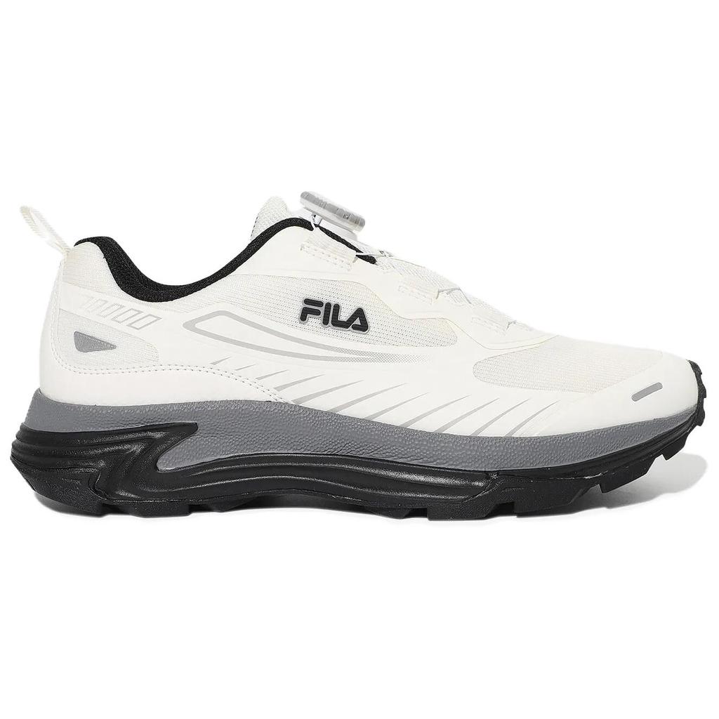 FILA Float Abrasion Resistant Abrasion Resistant Low top Running Shoes Unisex White 1RM02868G100