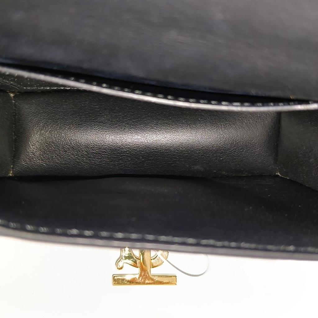 [Pre-Owned] Tb Exclusive Logo Lock Bag Waist Bag Clutch - Excellent #TSBDJ