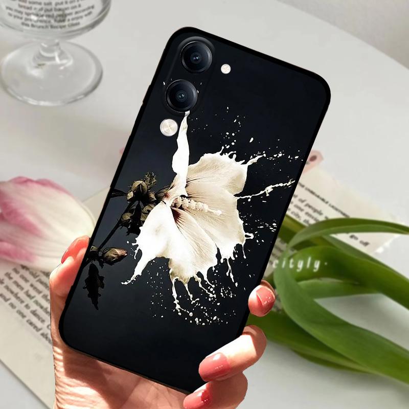 Мультяшный чехол для vivo Y29s Y04 4G Мягкий силиконовый TPU Защитный чехол для телефона Для VIVO Y04 Модный Роскошный Милый Бампер Fundas