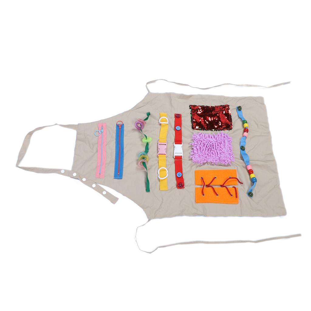 Фартук для пожилых людей с деменцией, снятие тревожности, многофункциональные одеяла для пожилых людей с деменцией, сенсорная игрушка-фартук