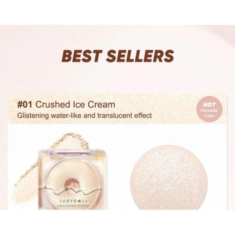 Judydoll - Shimmery Highlighting Powder - 4 Colors