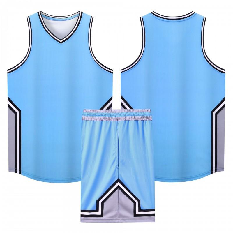 Basketball Jersey Set Men Women Quick Dry Sleeveless Training Uniforms Team Shirts College Games