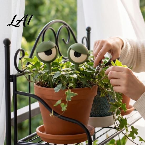 Personalized Plant Landscape Tools 1 Pair Eyes 3D Big Planter Insert Printed Eye Decorations Flower Cute Decor Pot Stakes