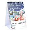 Календарь обратного отсчета на 100 дней до Рождества 2024, календарь обратного отсчета до Рождества, настольный адвент-календарь для декора домашнего офиса