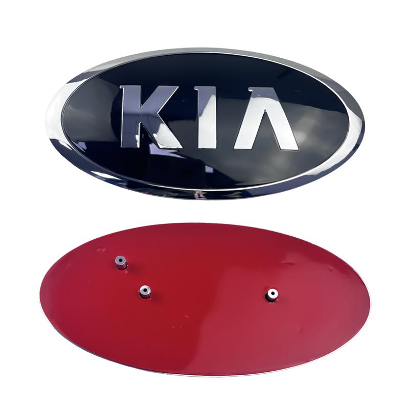 AAND1 Car Front Hood Emblem Rear Trunk Badge for KIA Sportage Ceed sorento Cerato Picanto Soul Stonic K3 K5 Rio optima Accessories