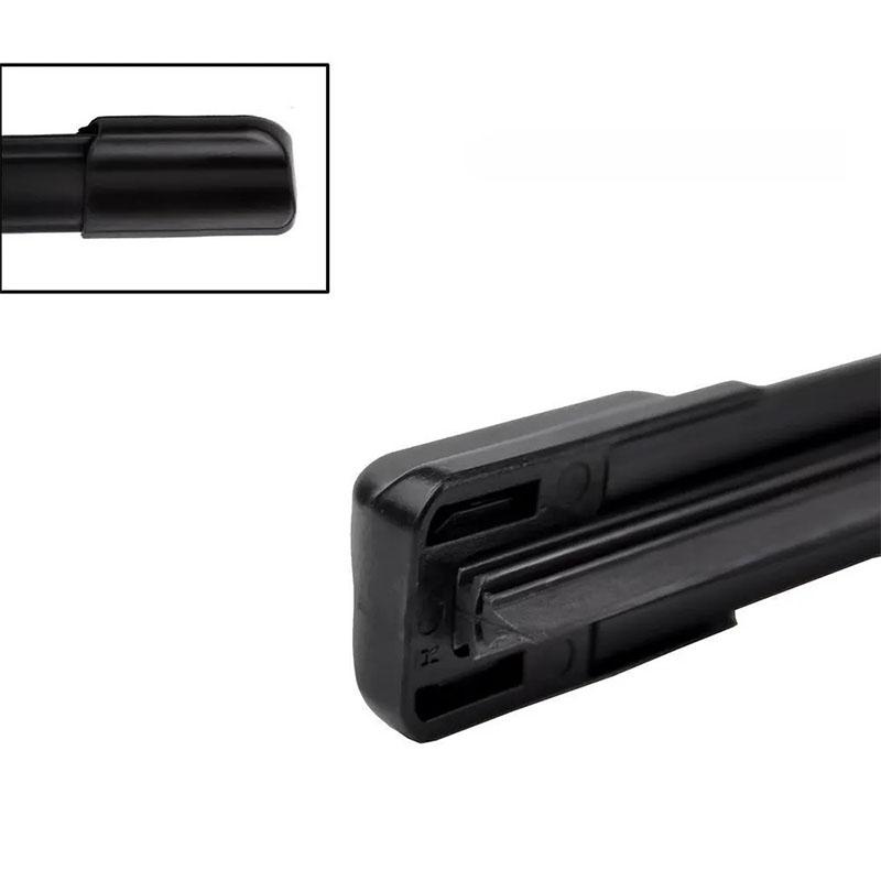 26"+16" Push Button Frameless Wiper Blades 2PCS for NX 200 2015-2020, RAV4 XA40, Harrier XU60, X-Trail T32, CR-V RW, Tiguan Mk2