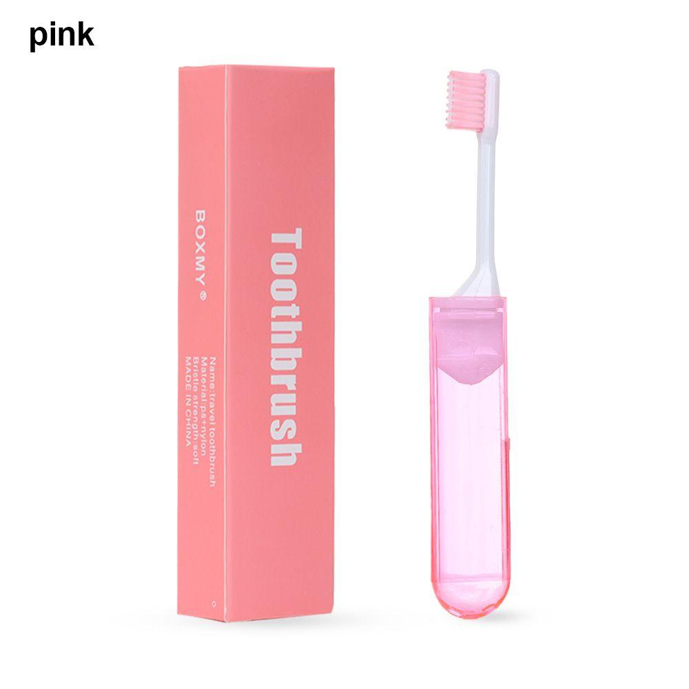 Health Travel Camping Portable Oral Cleaning Business Trip Outdoor Tooth Brush Folding Toothbrush