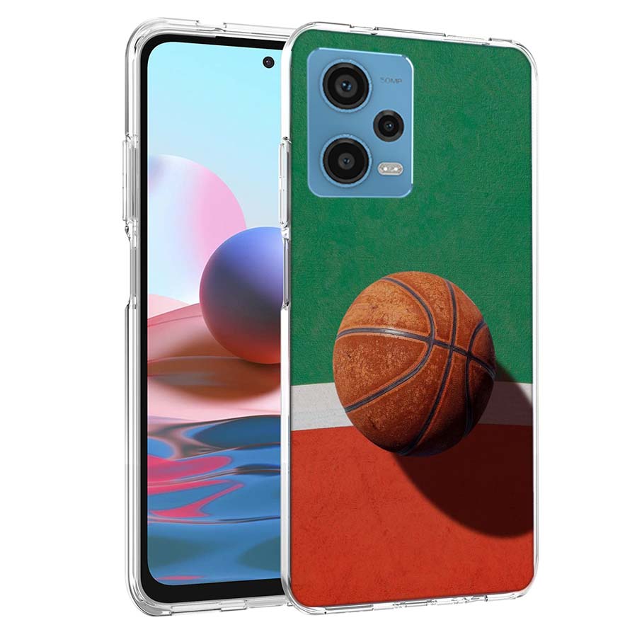 Чехол для телефона с баскетбольным мячом для Redmi Note 13 12 14 15 Pro Plus 13R 11 11T 11E 11S 10 Pro 10S 9 9S Чехол Cell Clear TPU Capa Cases Sho