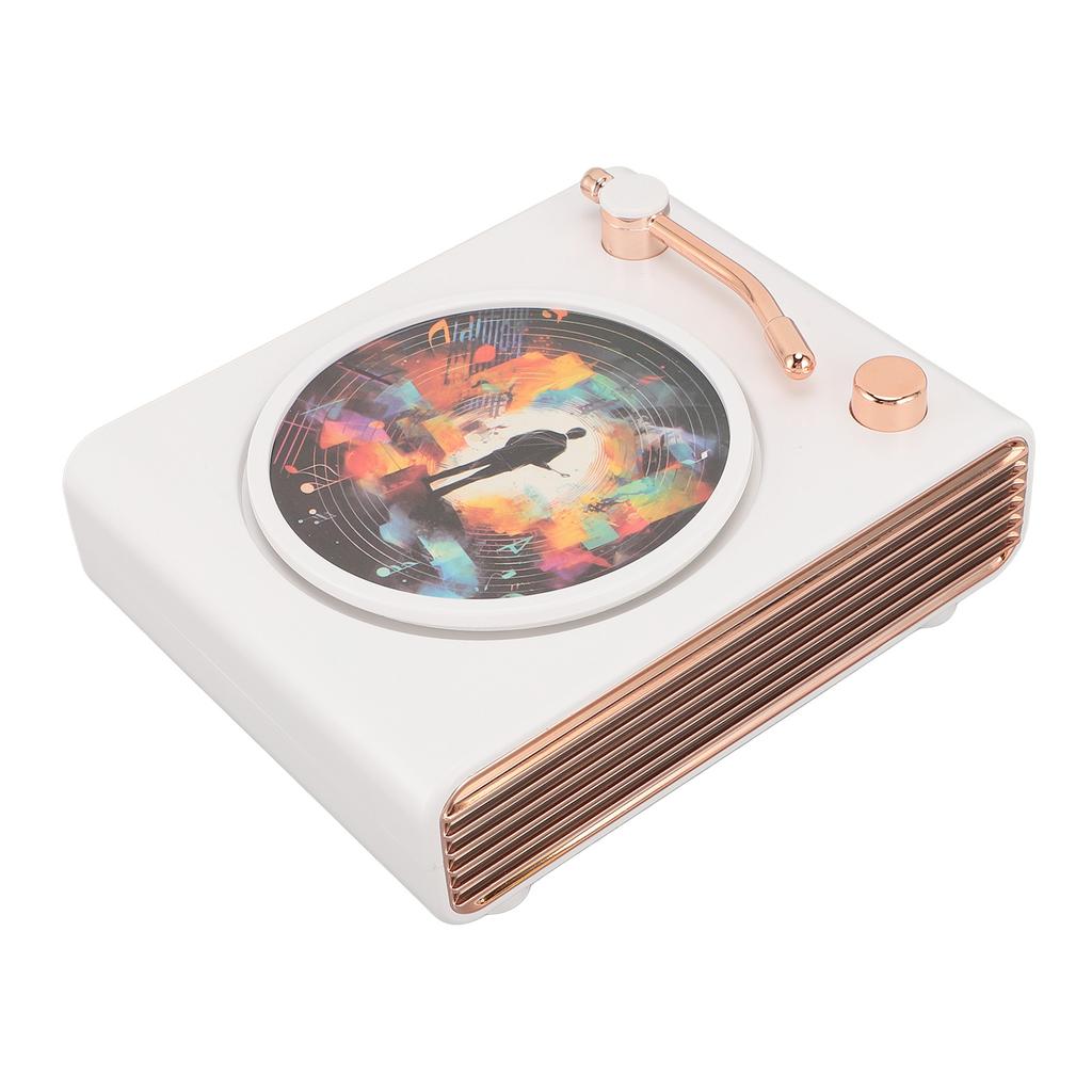 Bluetooth проигрыватель виниловых пластинок динамик винтажный HIFI качество звука красочный свет небольшой беспроводной динамик