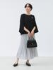 B:MING LIFE STORE by BEAMS Women's Poppy Pleated Skirt (S-M) ICE_GREY S