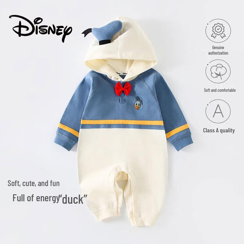Disney Ромпер с капюшоном для новорожденного Дональд Дак