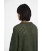 YOUTH Meshed Mohair Sweater_Olive